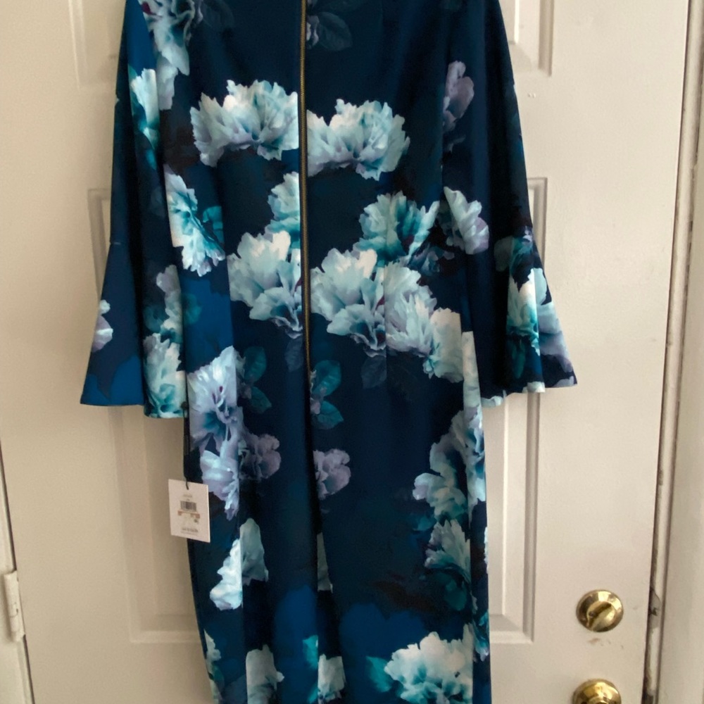 Calvin Klein size 12 bell sleeve dress.